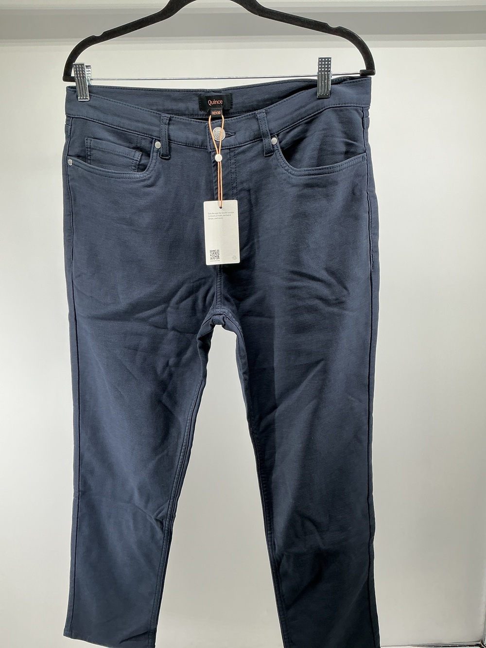 French Terry 5-Pocket Pants - Slim Fit